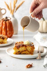 Pumpkin Bread Pudding