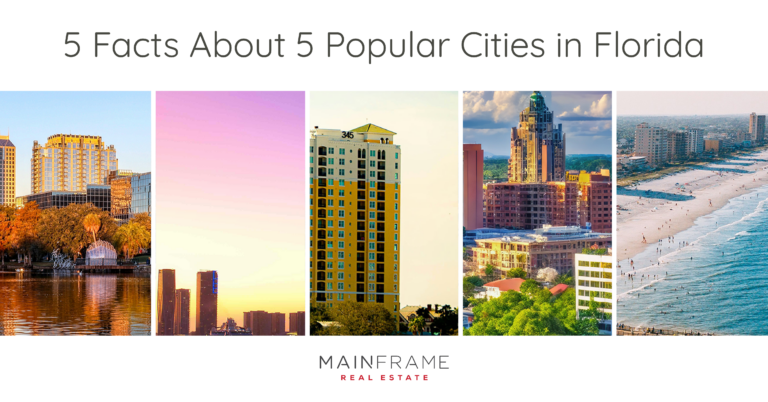 5 Facts About 5 Popular Cities in Florida